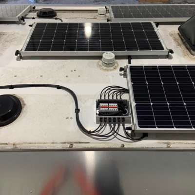Solar combiner box